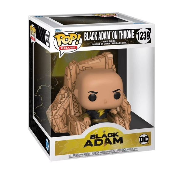 Funko Other - Funko Pop! Black Adam on Throne Vinyl Figure